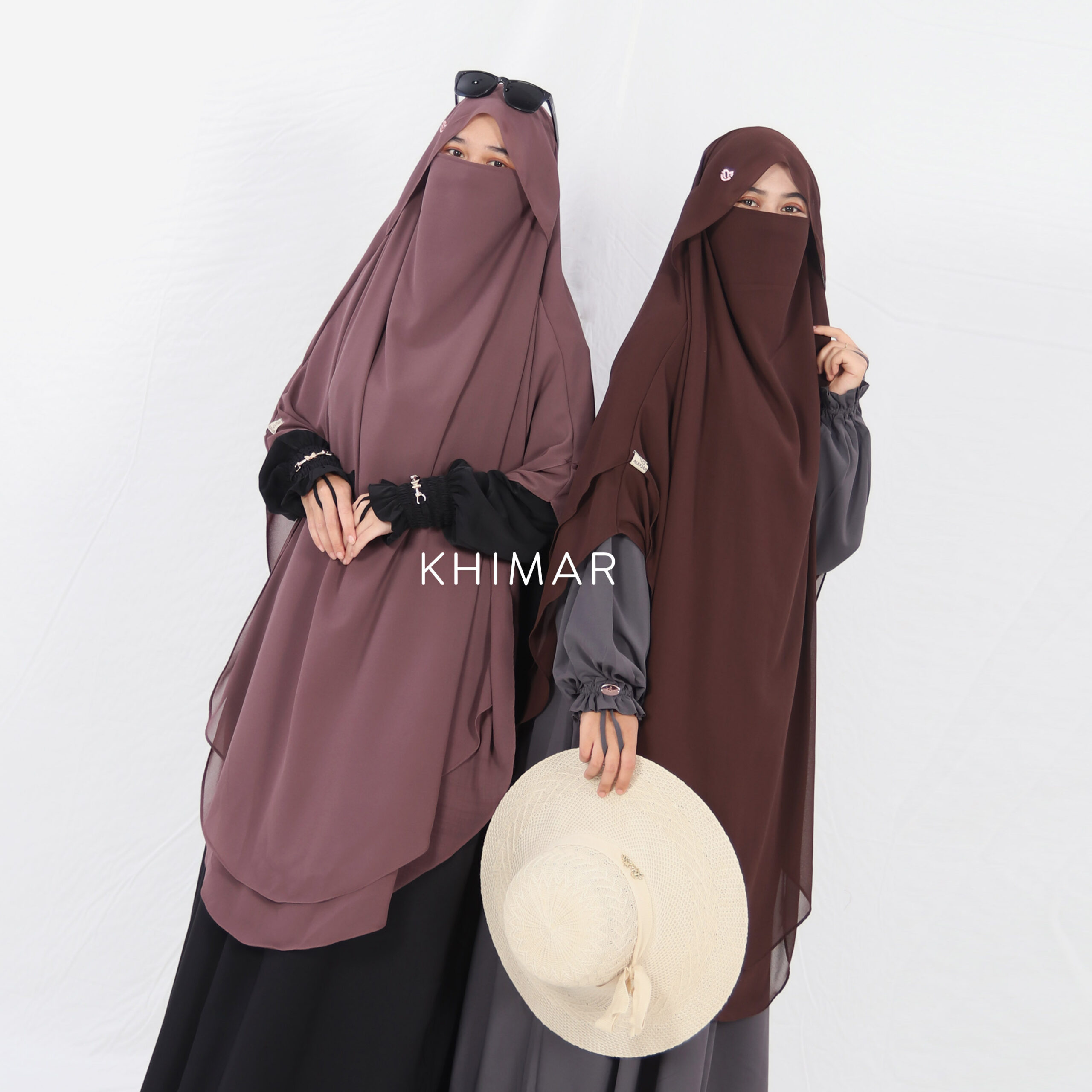 French khimar Poni NAHLA